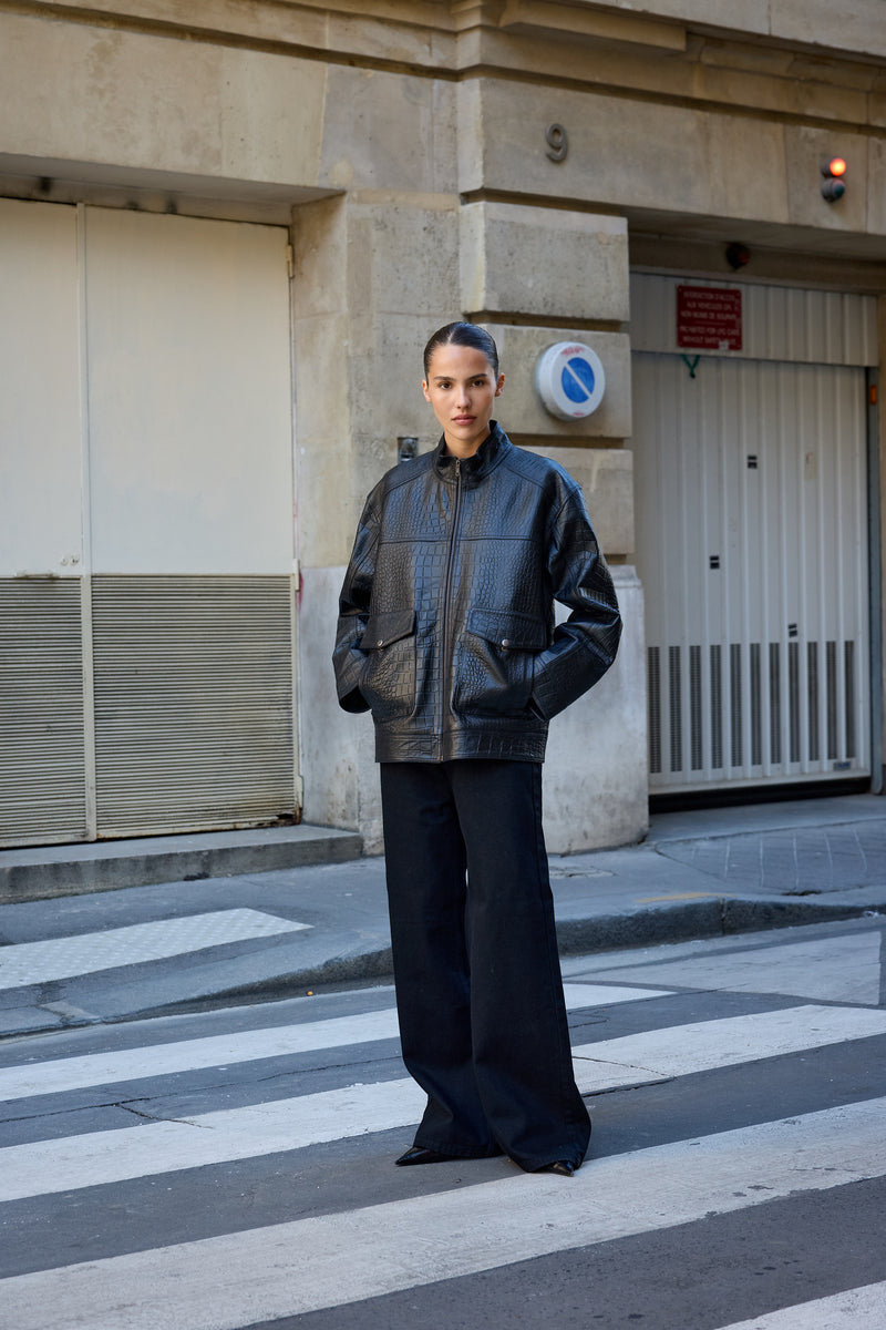 ALEXANDRE LEATHER JACKET