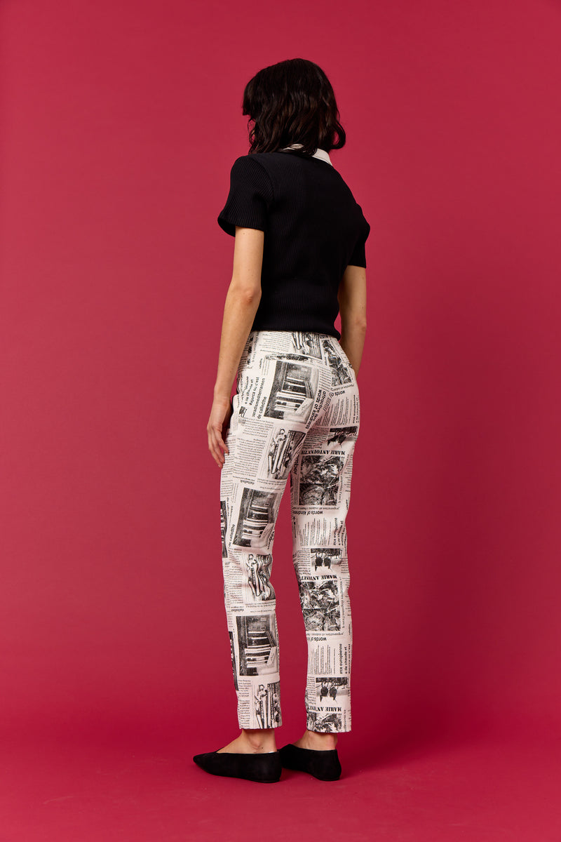 DYLON PANTS - B&W
