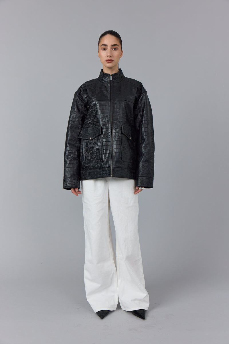 ALEXANDRE LEATHER JACKET