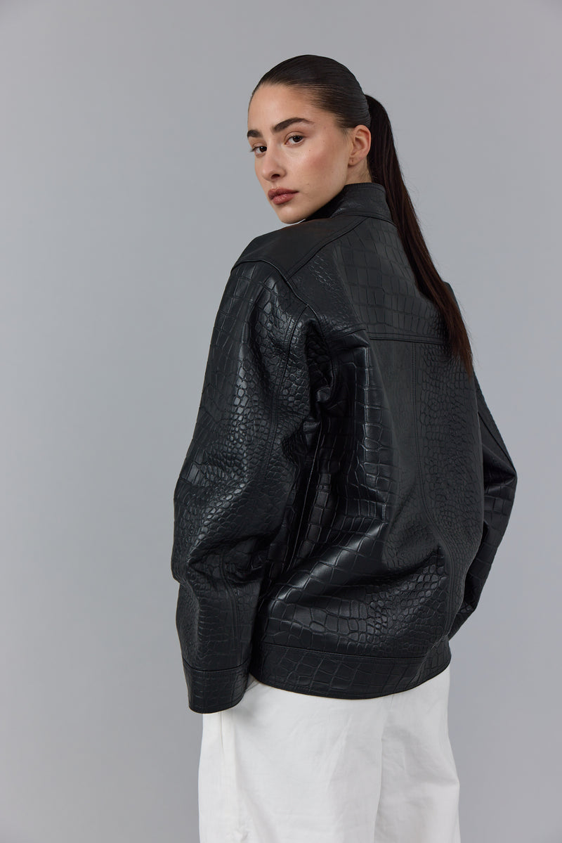 ALEXANDRE LEATHER JACKET