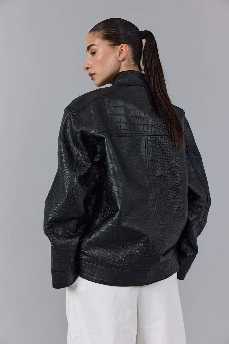 ALEXANDRE LEATHER JACKET