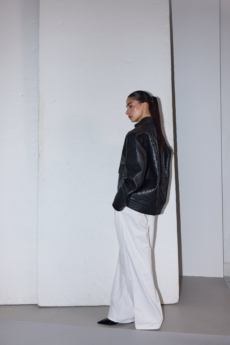 ALEXANDRE LEATHER JACKET