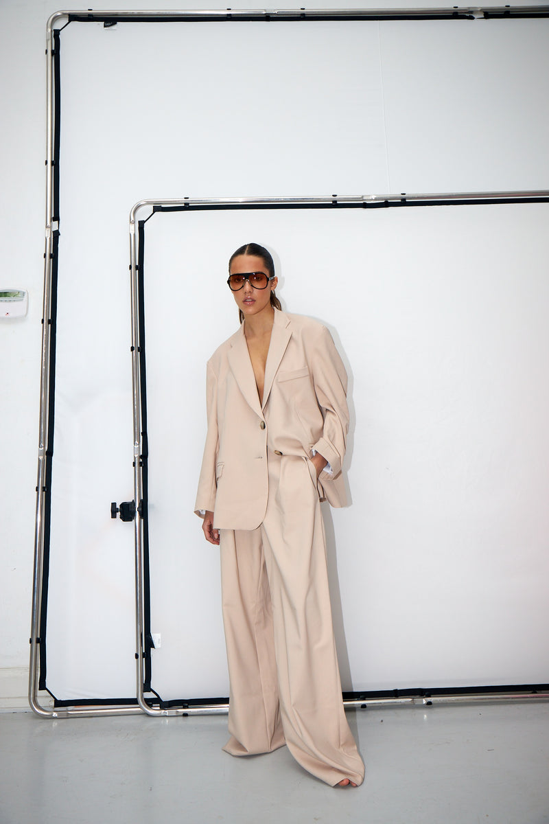 GERMAIN TROUSERS - NUDE