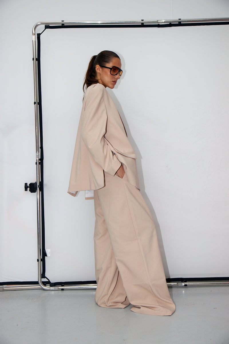 GERMAIN TROUSERS - NUDE