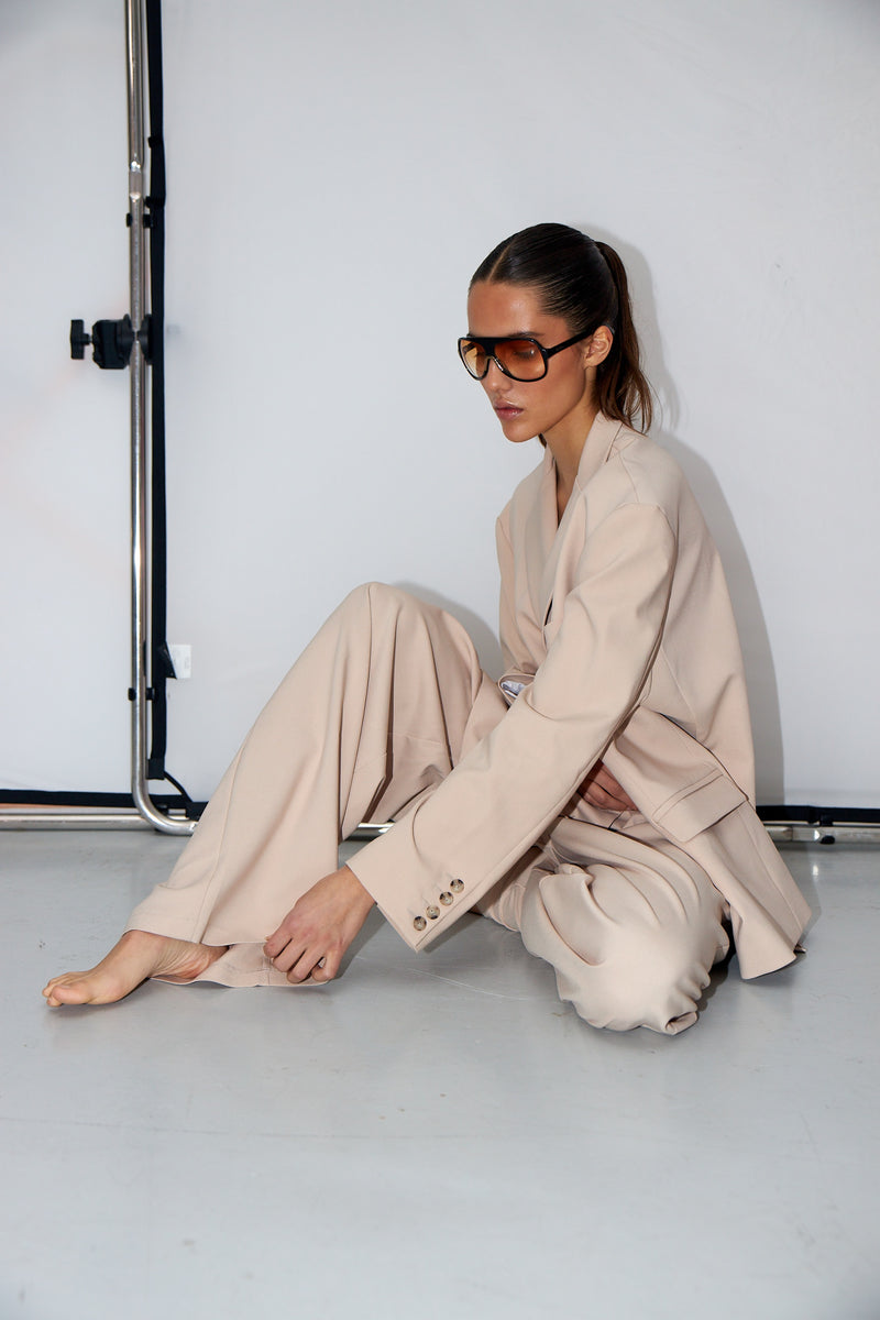GERMAIN TROUSERS - NUDE
