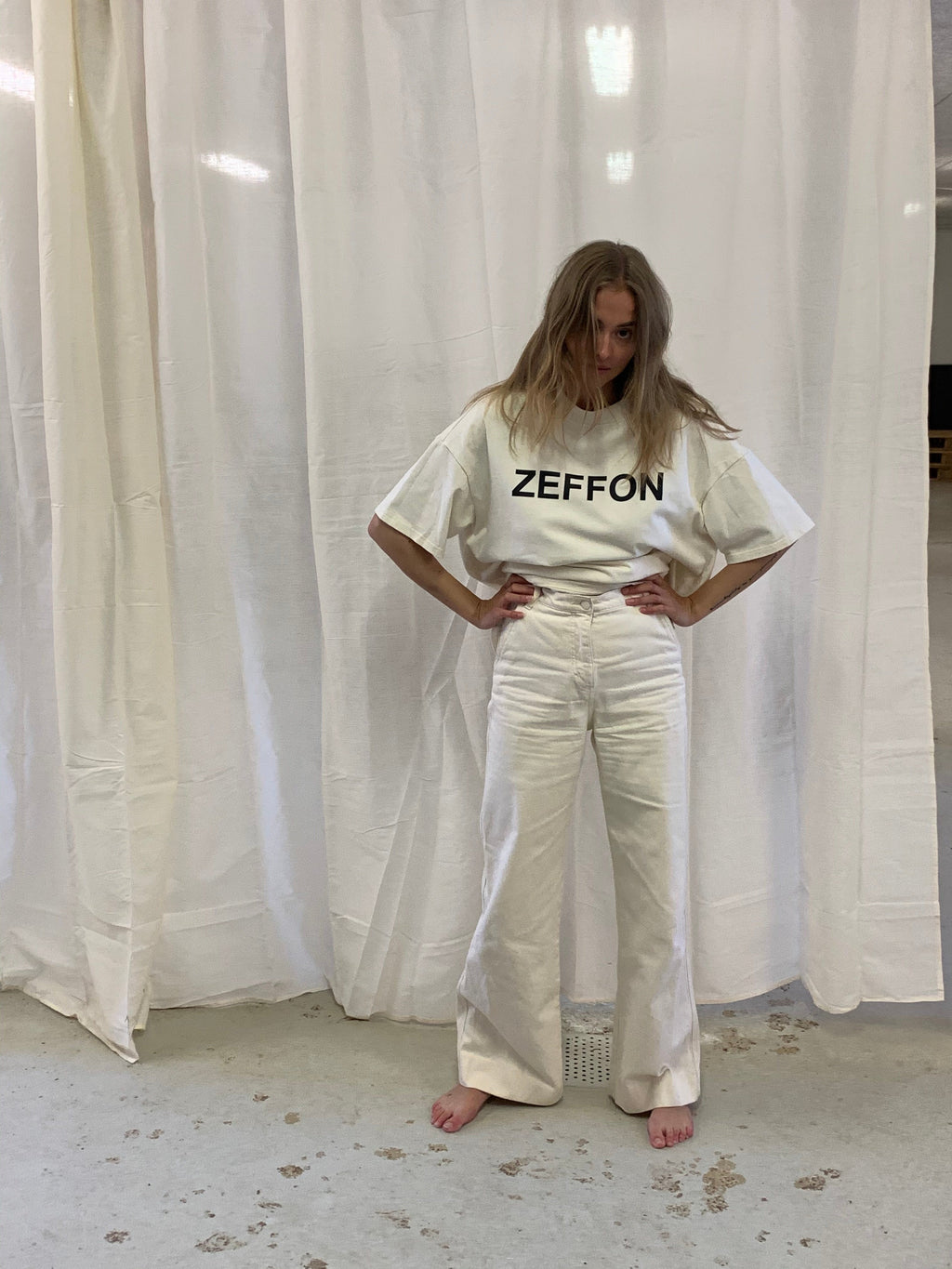 ZEFFON TEE SHIRT - OFF WHITE